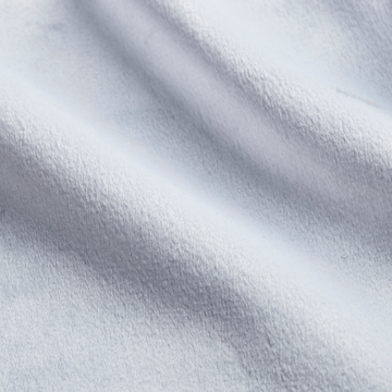 Soft Plush Velvet White